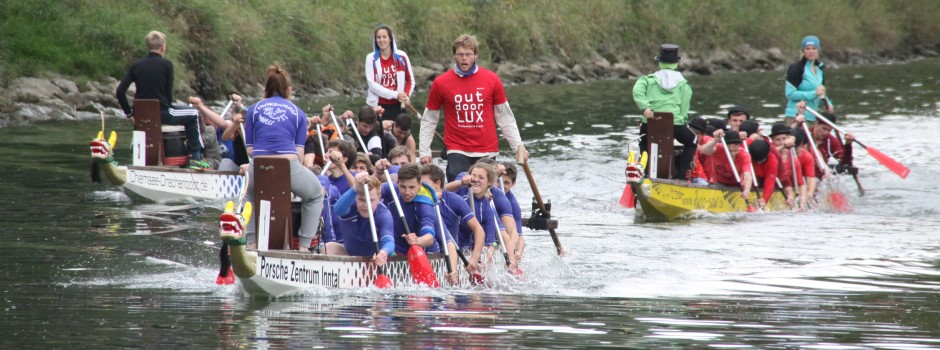 Spannendes Finale beim Stadtwerke Rosenheim Schüler Drachenboot-Cup 2015